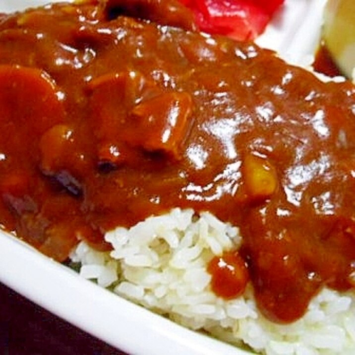 豚薄切り肉で ハヤシライス